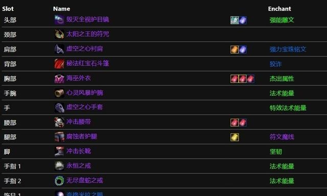 TBC术士数据 急速暴击与法伤收益关系 TBC术士数据 急速暴击与法伤收益关系