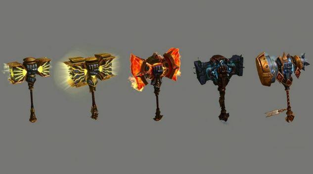 魔兽世界军团再临圣骑士三把神器! 魔兽世界军团再临圣骑士三把神器!